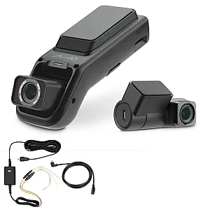 Mio MIVUE J756DS Full HD 1080p Front and Rear WiFi GPS Dual Dash Cam + Hardwiring Kit