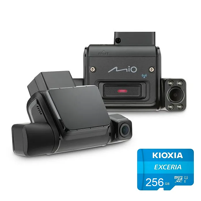 Mio MiSentry 12T 4G LTE Front, Cabin & Rear View Full HD Dash Cam With 256GB Memory Card