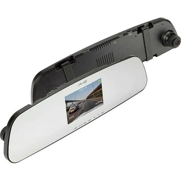 Mio MiVue R30 Mirror Dash Cam Drive Recorder HD Recording 130° Viewing Angle