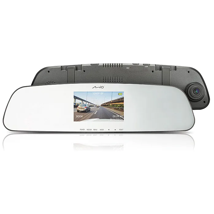 Mio MiVue R30 Mirror Dash Cam Drive Recorder HD Recording 130° Viewing Angle