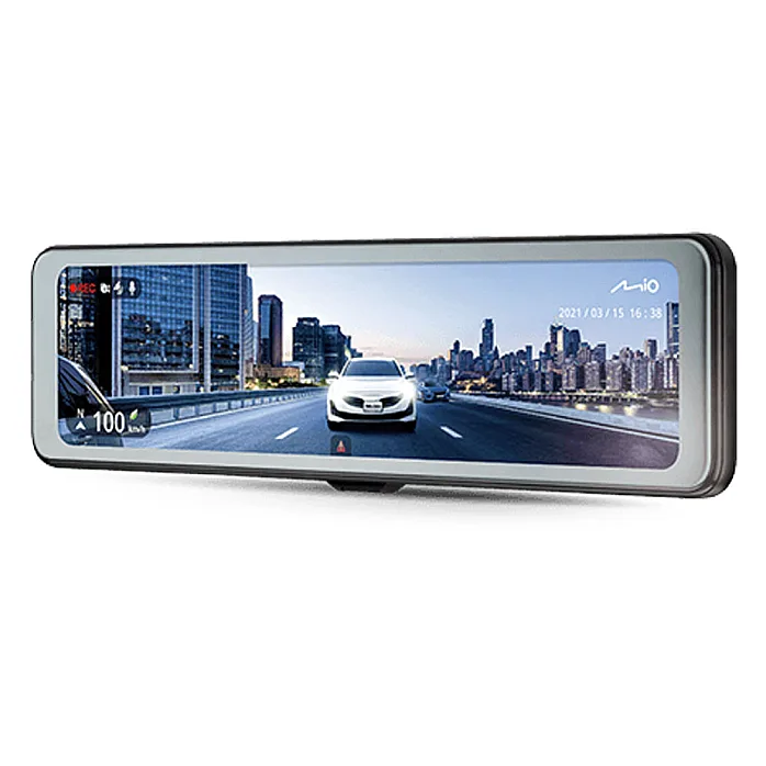 Mio MiVue R860WD Front and Rear Touch Mirror GPS, Wi-Fi, Dash Cam 