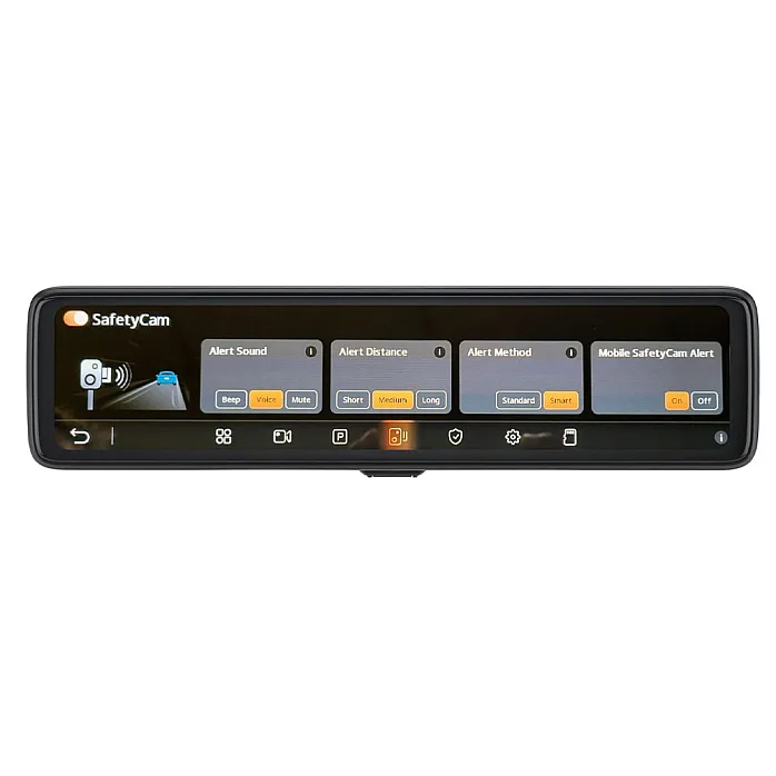 Mio MiVue R860WD Front and Rear Touch Mirror GPS, Wi-Fi, Dash Cam 