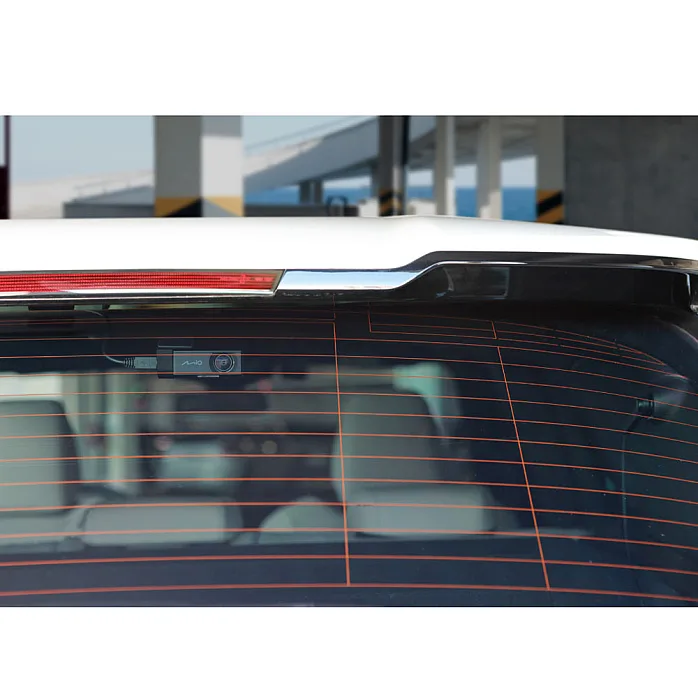 Mio MiVue R860WD Front and Rear Touch Mirror GPS, Wi-Fi, Dash Cam 