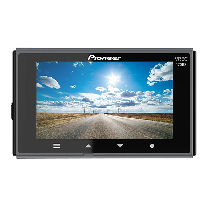Pioneer VREC-170RS 1-Channel (Front) Dash Camera, Full HD, 30 fps. 139° Wide Viewing Angle
