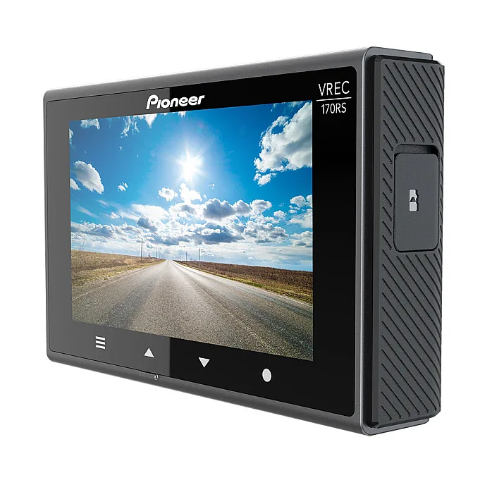 Pioneer VREC-170RS 1-Channel (Front) Dash Camera, Full HD, 30 fps. 139° Wide Viewing Angle