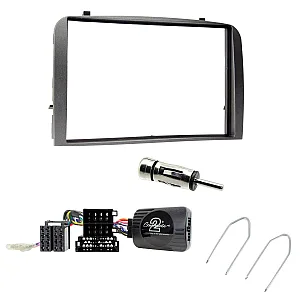 Alfa Romeo 147, GT Anthracite Double Din Stereo Fascia Fitting Kit