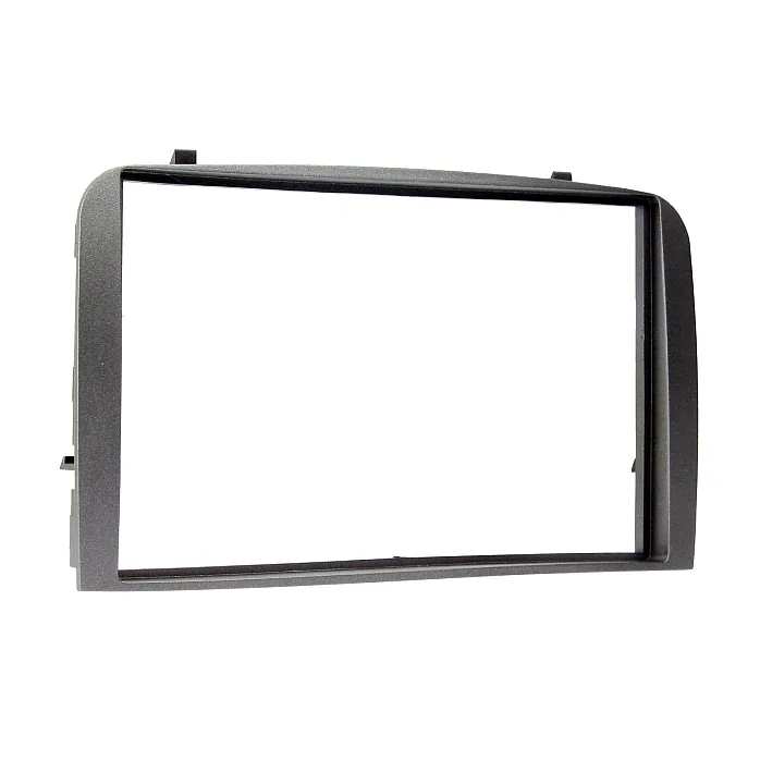 Alfa Romeo 147, GT Dark Grey Double Din Car CD Stereo Fitting Kit, Fascia Steering Stalk Adaptor