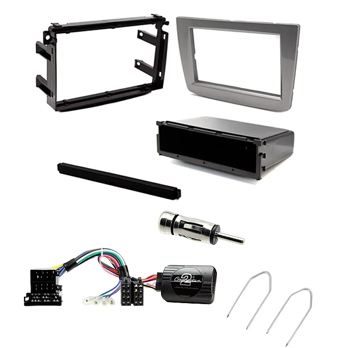 Alfa Romeo Mito 2008-2014 Single / Double Din Car CD Stereo Fascia, Steering Control, Aerial Fitting Kit