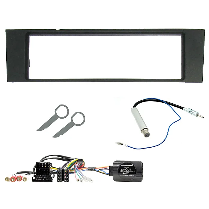 Audi A3 Single Din Car CD Stereo Fascia Steering Stalk Fitting Kit