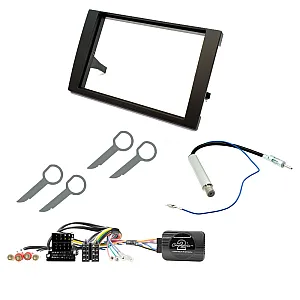 Audi A4 (2001-2008) B6/B7 BOSE Double Din Car Stereo Fascia Fitting Kit