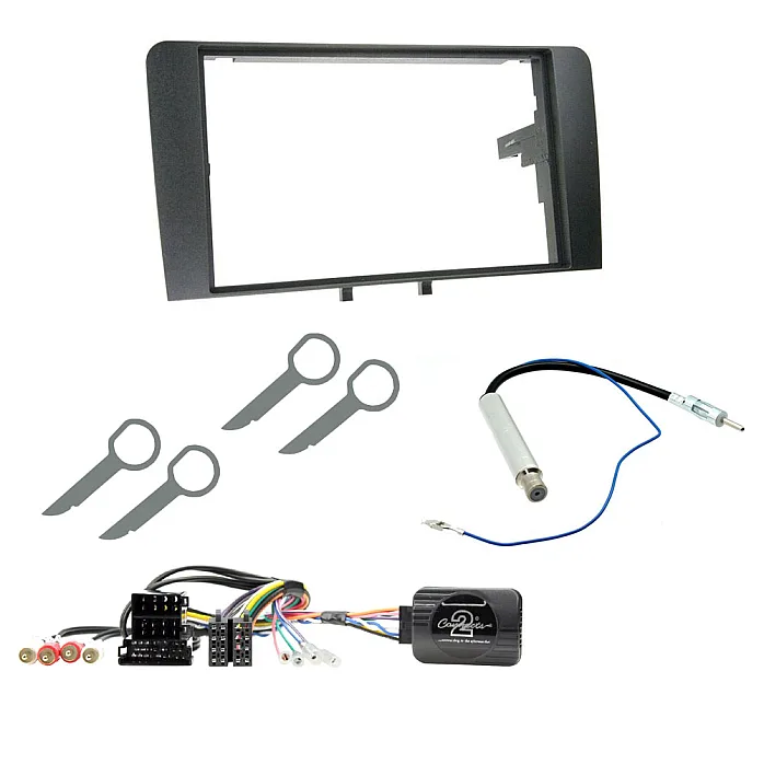 Audi A3 (2004 - 2006) Double Din Car CD Stereo Fascia Steering Stalk Fitting Kit