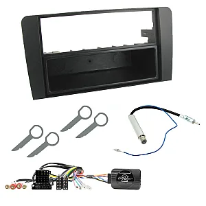 Audi A3 (2003 - 2006) Single Din Car CD Stereo Fascia Steering Stalk Fitting Kit