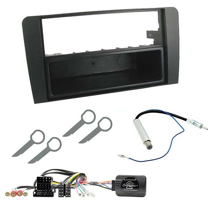 Audi A3 (2003 - 2006) Single Din Car CD Stereo Fascia Steering Stalk Fitting Kit
