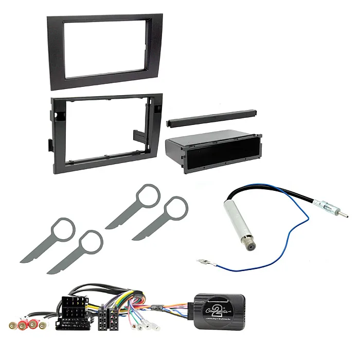 Audi A4 (2002-2006) Single Din Car CD Stereo Fascia Steering Stalk Fitting Kit