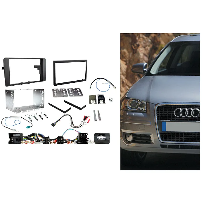 Connects2 CTKAU01 - Audi A3 2003 - 2012 Double DIN Car Stereo Fitting Kit