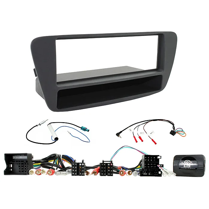 CTKAU18 Audi Q3 (2011 - 2018) Single Din Car Stereo Fascia Steering Control Fitting Kit