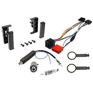 Audi A2, A4, A6 (Standard Radio Rear Amplified)  Single Din Car Stereo Upgrade Fitting Kit