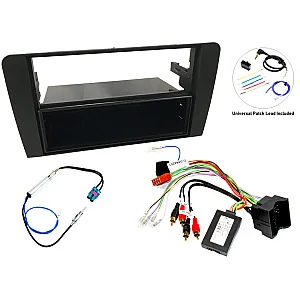 Audi A3 (8P) 2006-2013 Single / Double DIN Car Stereo Fitting Kit with SWC (Full Amplified Systems)