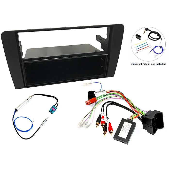 InCarTec FK-271FA-SWC Audi A3 2006 - 2013 Single or Double Din Stereo Fascia Fitting Kit