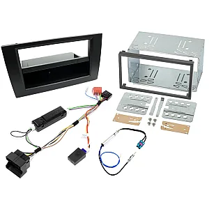 Audi A4 (2005-2008) Single / Double DIN Car Stereo Fitting Kit (CANBus / Rear Amplified)