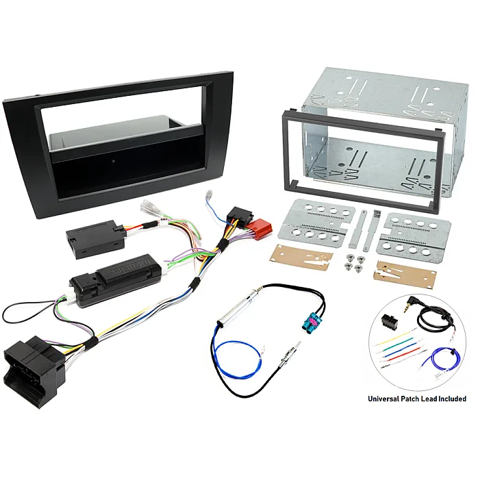 InCarTec FK-314-SWC Audi A4 B7 Single/Double Din Fitting Kit