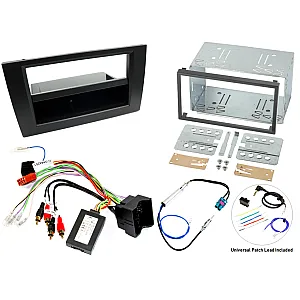 Audi A4 (B7) (2005-2008) Single / Double DIN Car Stereo Fitting Kit with CANBus, SWC (Fully Amplified)