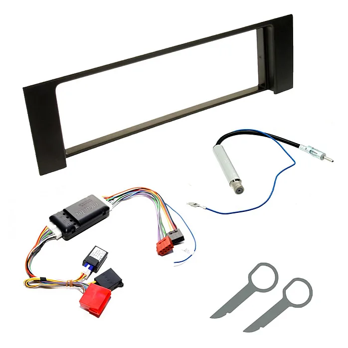 Audi A4 B6 With BOSE (2001-2005) Single Din Fascia / Wiring / Antenna Adaptor Fitting Kit