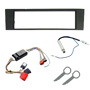 Audi A3 8P With Bose (2003-2007) Single Din Car Fascia / Wiring / Antenna Adaptor Kit