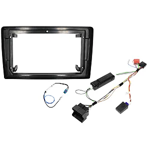 Audi A3 2006-2013 Perfect Fit 9" Stereo Fitting Kit Without Steering Controls/ Rear Amplified