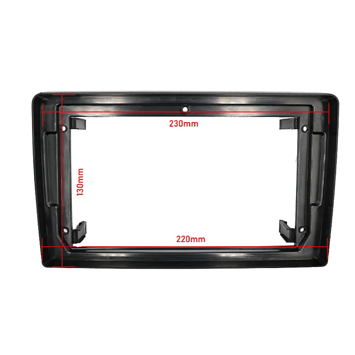 InCarTec PF-100-IGN Audi A3 2006-2013 Perfect Fit 9" Stereo Fitting Kit Without Steering Controls/ Rear Amplified