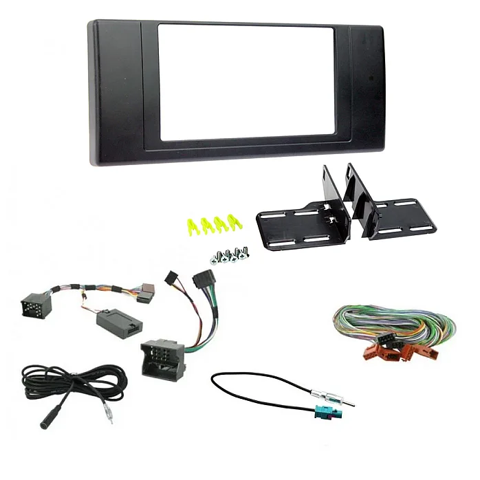 BMW X5 E53 Double Din Car CD Radio Stereo Fascia Facia Fitting Kit