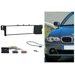 Connects2 CTKBM01-ISO BMW 3 Series E46 Model Single Din Car Stereo Fascia Wiring Kit