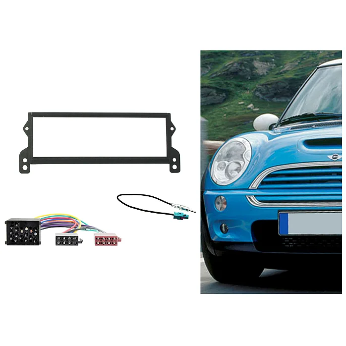 Connects2 CTKBM02-ISO BMW Mini 2001-2003 Single Din Car Stereo Fascia Fitting Kit