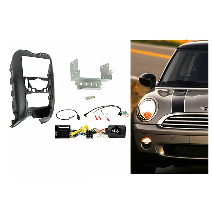 CTKBM02 BMW Mini R55/R56/R57 2006-2013 Double Din Stereo Fitting Kit Black