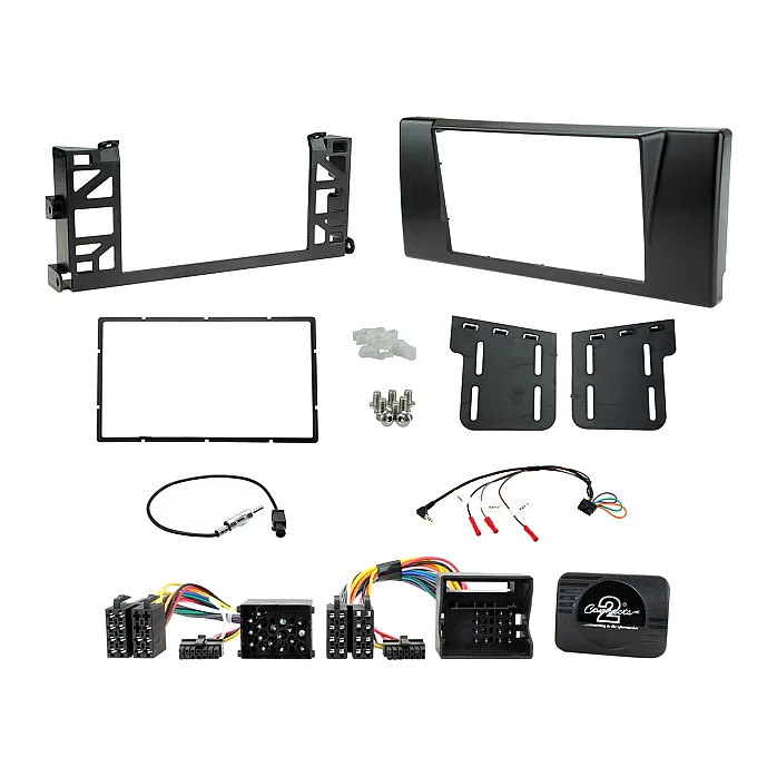Connects2 CTKBM04 - BMW 5 Series E39 1996-2004 Double Din Fitting Kit Round/Flat Pin