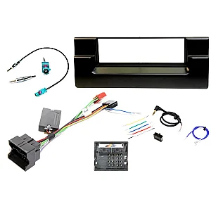 BMW E39 5 Series (1997-2003) Single DIN Car Stereo Upgrade Fitting Kit (Quadlock Connection)