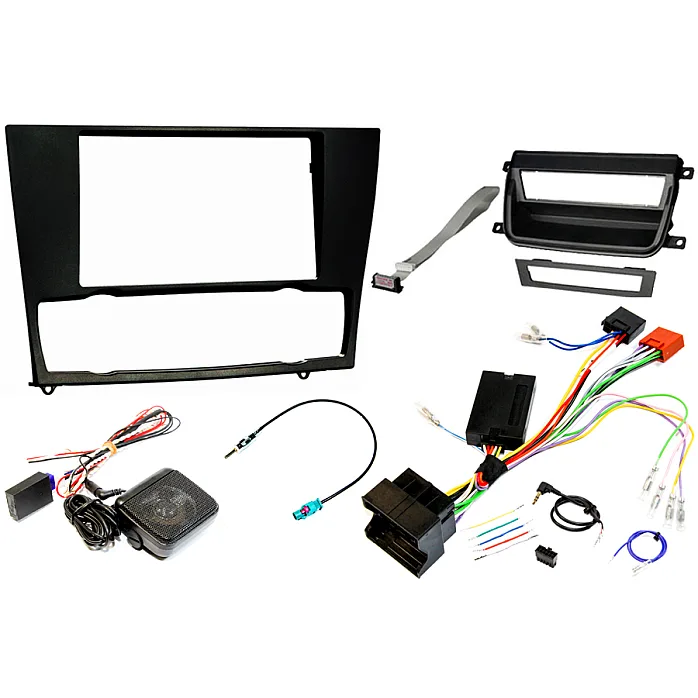 InCar Tec FK-746/3 BMW 3 Series Double Din Fitting Kit PDC & Switch Relocation