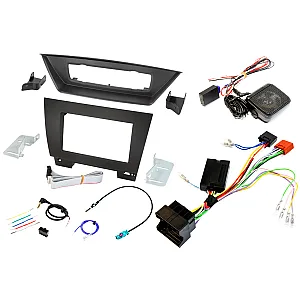 InCarTec FK-975 BMW X1 E84 Double Din Stereo Fitting Kit With Steering Controls and PDC