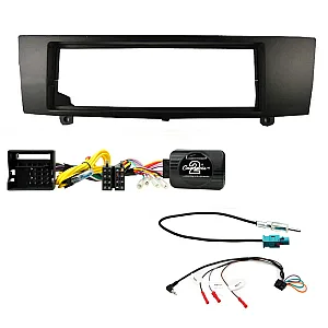 BMW 1, 3 Series E81, E90, E91 Car CD Stereo Fitting Kit Fascia, Steering Control