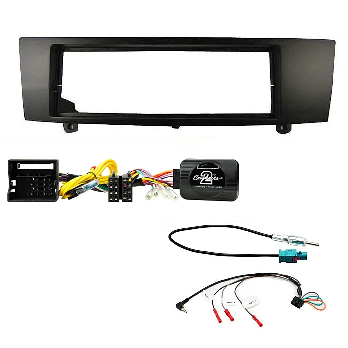 BMW 1, 3 Series E81, E90, E91 Car CD Stereo Fitting Kit Fascia, Steering Control