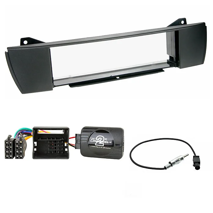BMW Z4 (2003-2009) Single Din Radio Stereo Fascia Steering Control Fitting Kit