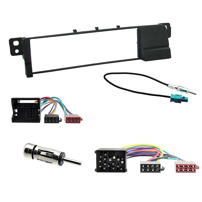 BMW 3 Series E46 1999 Onward Stereo Fascia Fitting Surround Plate Kit