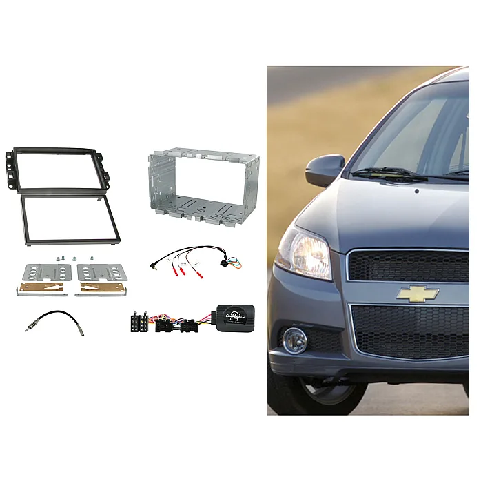 Connects2 CTKCV02 - Chevrolet Aveo, Captiva Double Din Car Stereo Fitting Kit