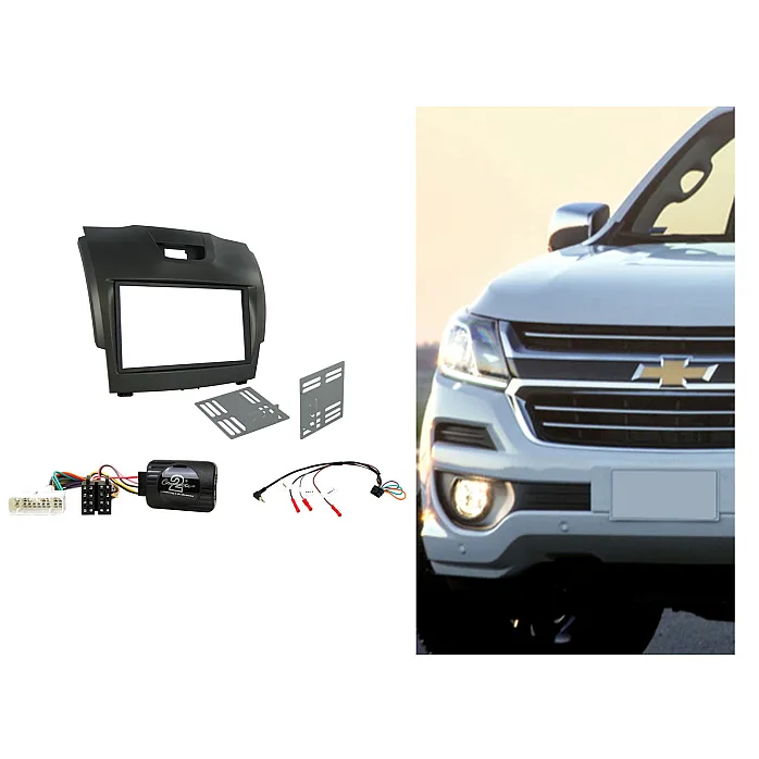 Connects2 CTKCV08 Chevrolet Colorado, S-10, Trailblazer Double Din Stereo Fascia Fitting Kit