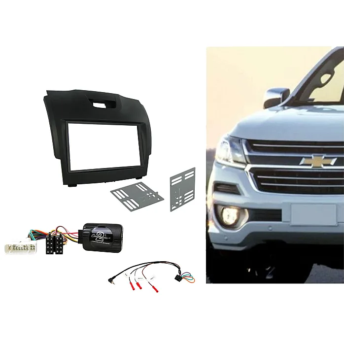 Connects2 CTKCV09 Chevrolet Colorado, S-10, Trailblazer Double Din Stereo Fascia Fitting Kit