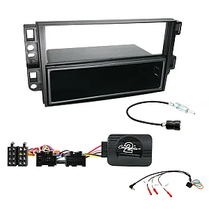 Chevrolet Aveo, Captiva 2006-2011 Single Din Stereo Fascia Steering Control Fitting Kit