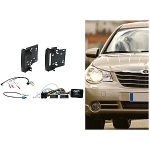 Chrysler Sebring (2007-2010) Double Din Car Stereo Fascia Fitting Kit