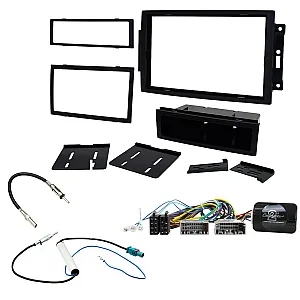 Chrysler 300C, Aspen Car Double / Single Din Stereo Fascia Steering Control Antenna Fitting Kit