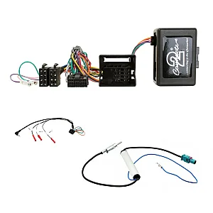 Citroen C2, C3-Pluriel, C4, C8 Car Stereo Stalk Control Interface Aerial Adaptor Fitting Kit