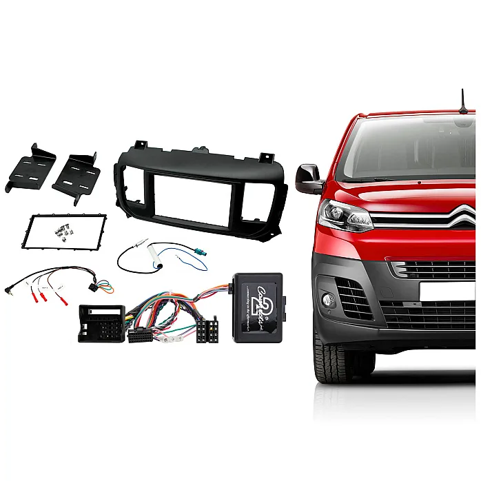 CTKCT07 Citroen Jumpy 2016 Onwards Double Din Car Stereo Fascia Fitting Kit
